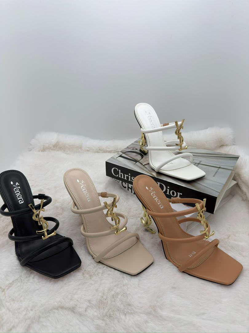 Sandale Bijou Talon Sculpté